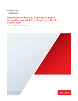 Record Performance and Seamless Scalability SuperCluster