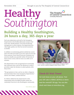 Southington Healthy  Building a Healthy Southington,