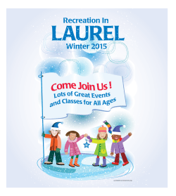 LaureL recreation In Winter 2015