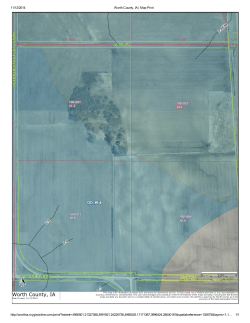 11/12/2014 Worth County, IA | Map Print 0 200