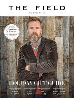 HOLIDAY GIFT GUIDE Necessary Sweaters P.1 6