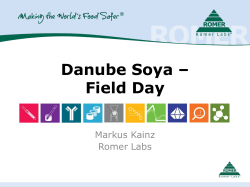 Danube Soya – Field Day Markus Kainz Romer Labs