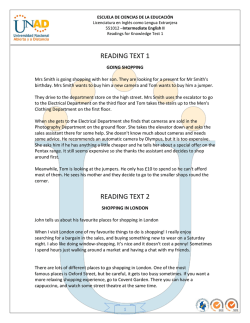READING TEXT 1