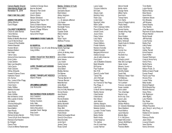 Calvary Baptist Church Babies, Children &amp; Youth Intercessory Prayer List