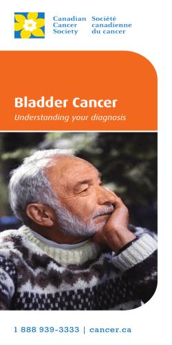 Bladder Cancer Understanding your diagnosis