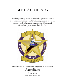 BLET AUXILIARY