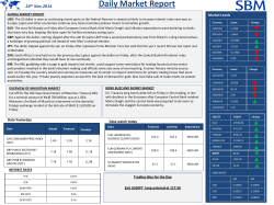 Daily Market Report 24 Nov 2014 Market Levels