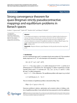 Strong convergence theorem for quasi-Bregman strictly pseudocontractive mappings and equilibrium problems in