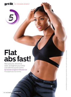 5 Flat abs fast! /