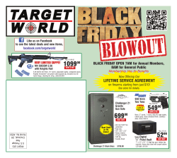 1099 BLACK FRIDAY OPEN 7AM for Annual Members, 8AM for General Public 00