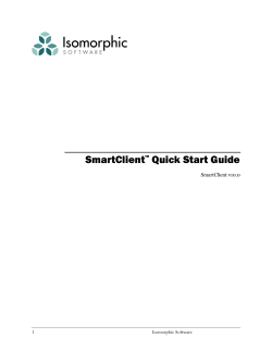 SmartClient™ Quick Start Guide