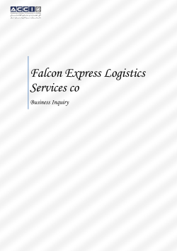 Falcon Express Logistics Services co  Business Inquiry