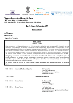 Wastech International Summit &amp; Expo