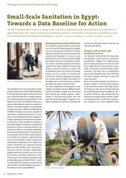 Heterogeneity of small settlements