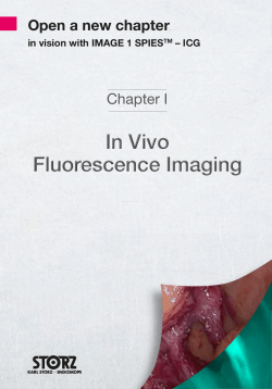 In Vivo Fluorescence Imaging Open a new chapter Chapter I