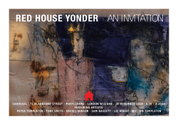 RED HOUSE YONDER