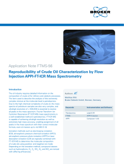 Application Note FTMS-56 Introduction Authors