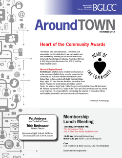 Around TOWN Heart of the Community Awards
