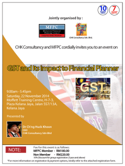 Insurance in Estate Preservation GST and Its Impact to Financial Planner 3 7