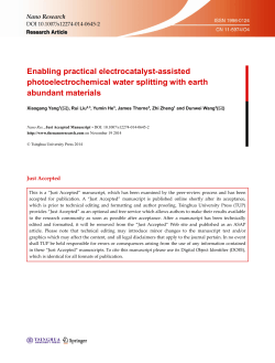 Enabling practical electrocatalyst-assisted photoelectrochemical water splitting with earth abundant materials
