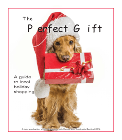 Perfect Gift The A guide to local