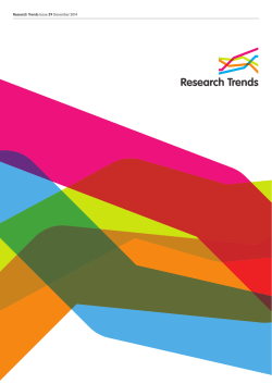 Research Trends