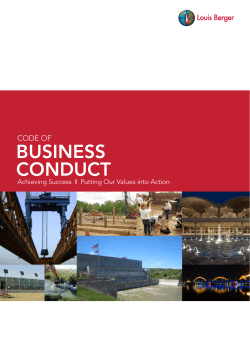 BUSINESS CONDUCT CODE OF I