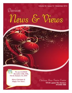News &amp; Views Davison  Davison Area Senior Center