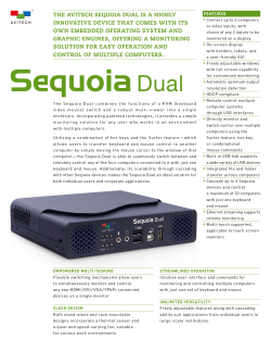 The AviTech SequoiA DuAl iS A highly