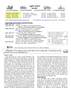 , Parish Office &ndash; Wabasso       ...