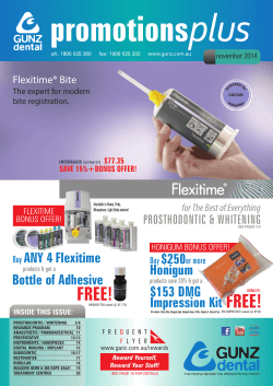FREE! ANY 4 Flexitime $250 Honigum