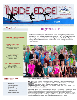 RMFSC Newsletter - Rocky Mountain Figure Skating Club
