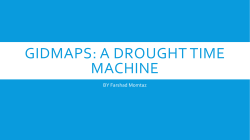 GIDMaPS: A Drought Time Machine