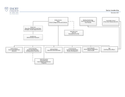 Org. Chart - Emory College