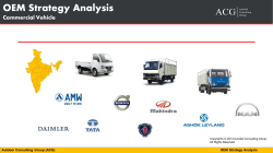 Indian OEM Strategy Analysis