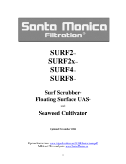 SURF2™ SURF2x™ SURF4™ SURF8™