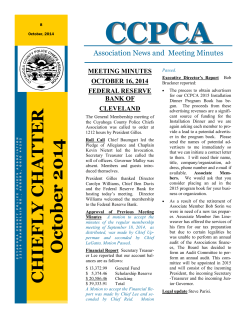 Current Newsletter - Cuyahoga County Police Chiefs Association