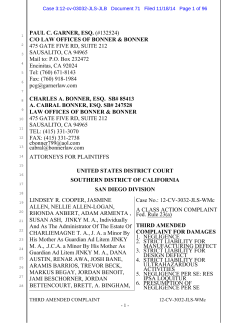 the Third Amended Complaint