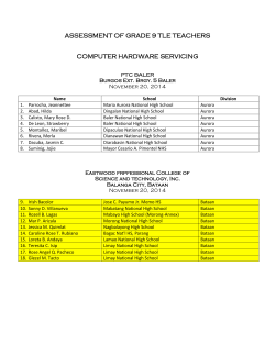 assessment of grade 9 tle teachers computer - DepED