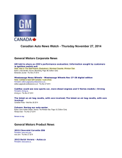 6 - GM - Canada - News & Information