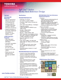 Media Stick Reference Design