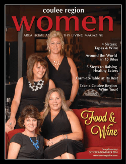 current issue - Coulee Region Women's Magazine