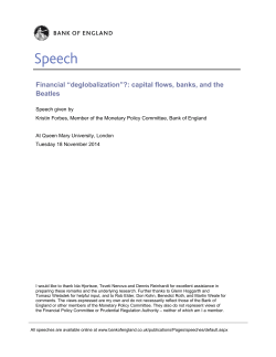 Financial 'deglobalization'?: capital flows, banks
