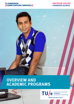 Academic Programs TU/e