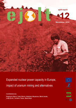 Expanded nuclear power capacity in Europe, impact of