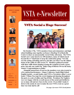 Fall 2014 - Valley Stream Teacher's Association