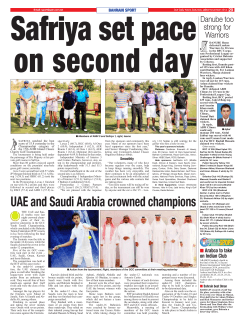 UAE and Saudi Arabia crowned champions