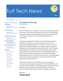Read TETAC's 2014 Fall Newsletter HERE