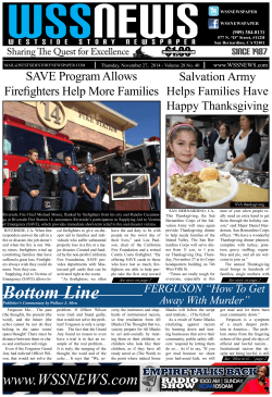Westside Story Newspaper