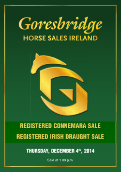 - Goresbridge Horse Sales